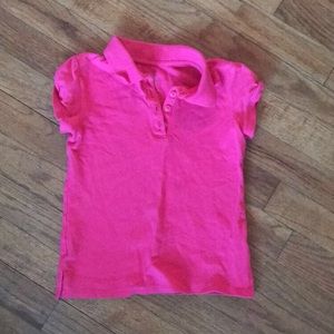 Hot Pink Collar Shirt